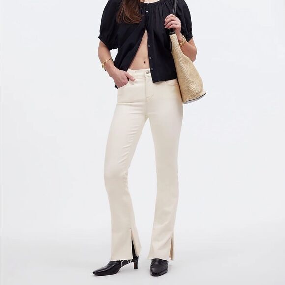 Madewell Kick Out‎ Full-Length Jeans Womens Size 26 Petite Vintage Canvass - Picture 1 of 12